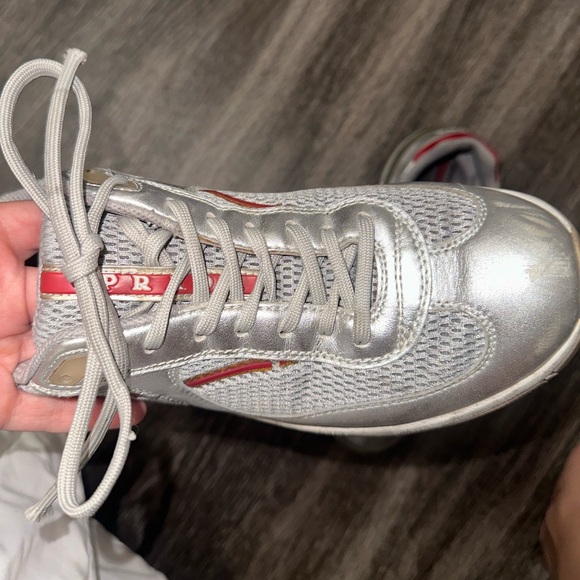 Prada America cup grey vintage sneakers - Picture 3 of 7